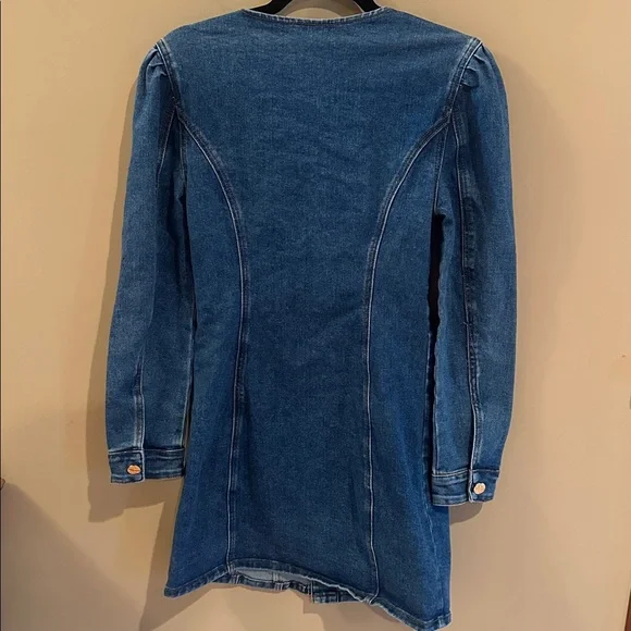 House of Harlow 1960 denim mini dress - Picture 6 of 6